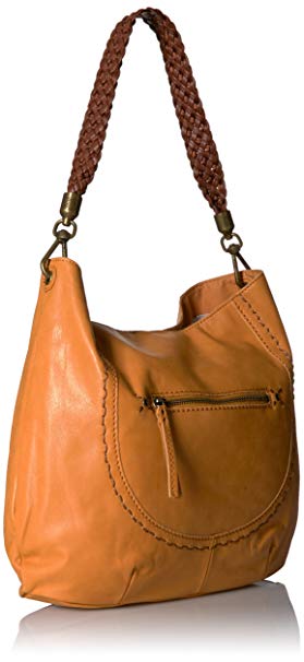 Oil and wax leather leisure bag for ladies