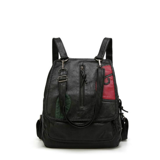 Casual Women PU Leather Backpack Daily Pack (WDL0917)