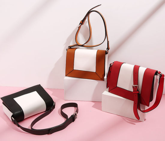 Flap Long Strap Crossbody Leather Handbag Lady Fashion Bag Shoulder Handbag Ladies Handbag (WDL0225)