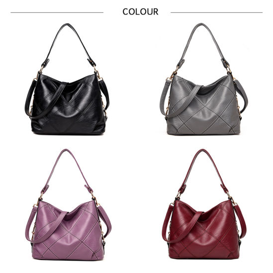 Brand Fashion Thread PU Leather Shoulder Bags Luxury Crossbody Bags (WDL0888)