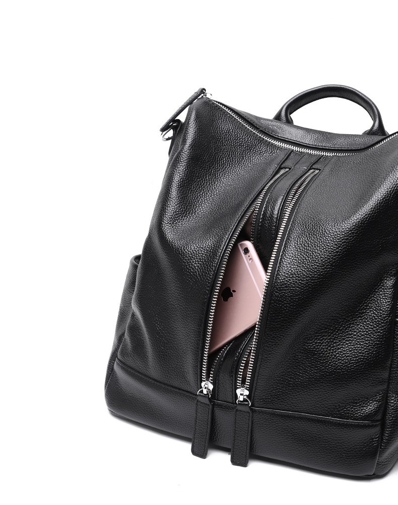 Women Backpack, PU Backpack, Lady Packpack Ladies Bag PU Leather Backpack (WDL0069)