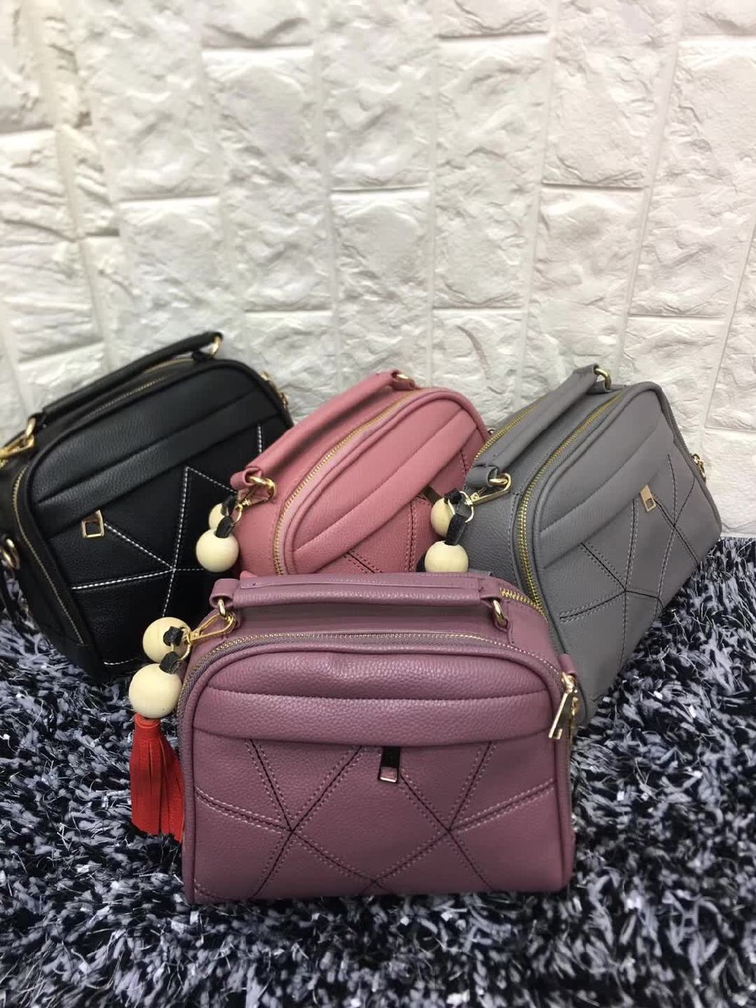 Tassel Women Fashionable Nice Designer Lady Handbag Shoulder Handbag Lady Handbag (WDL099)