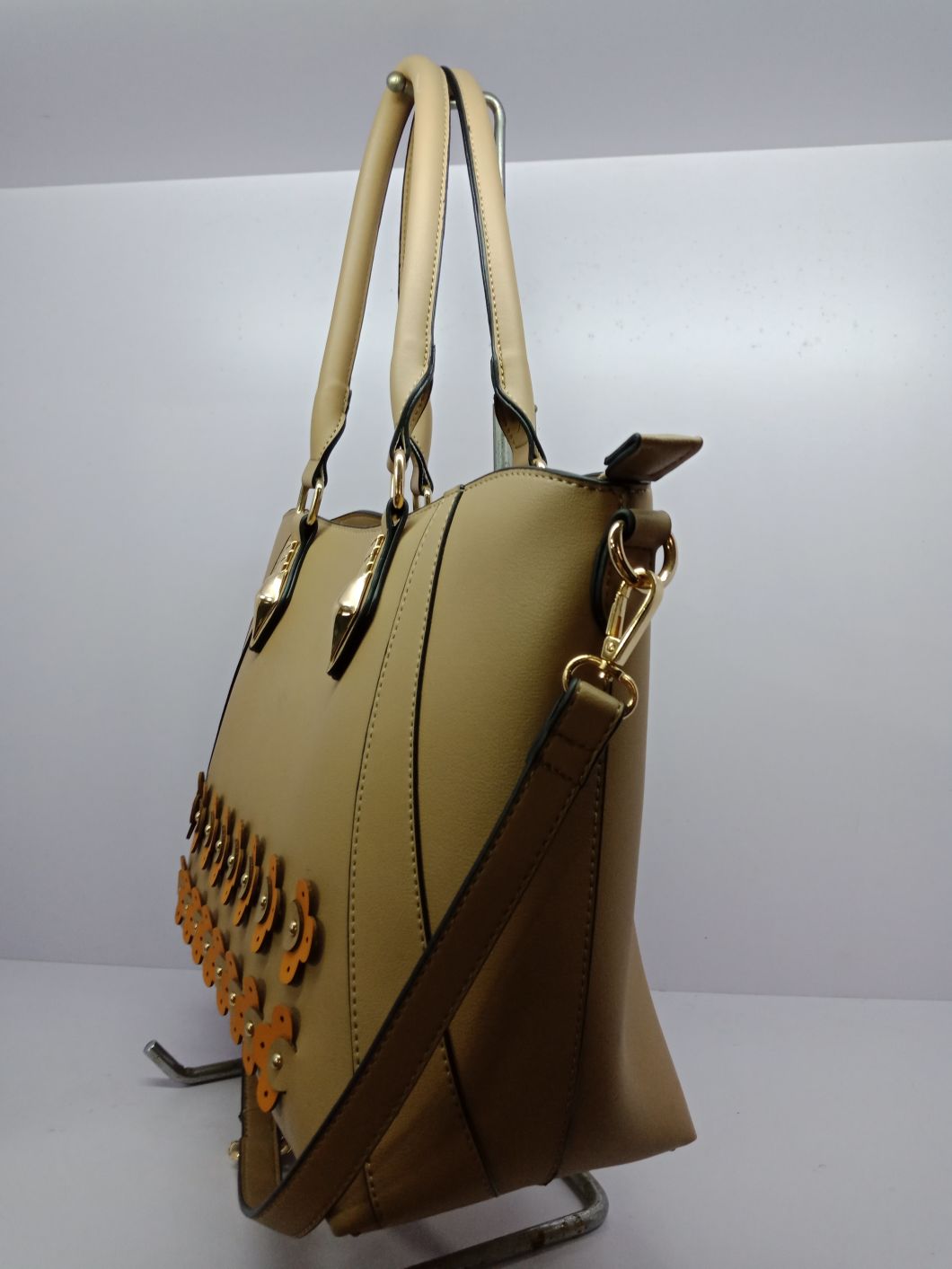 PU Leather Bag Lady Shoulder Handbag Flower Handbags Lady Handbag 2018 Women Bags (WDL0445)