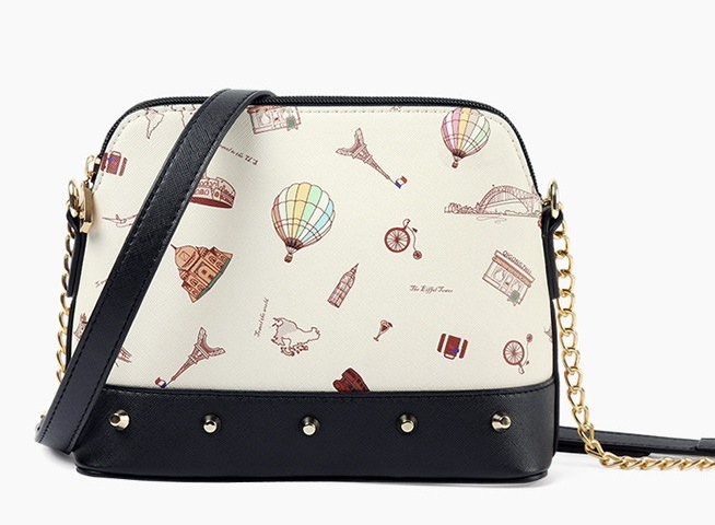 Printing Pattern River Decoration Crossbody Promotion Lady Handbag Cluotch (WDL0230)