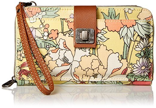 Clutch Wallet Card Holder Purse Wallet Women′s Small Compart Leather Wallet Ladies Mini Purse with ID Window (WDL01101)