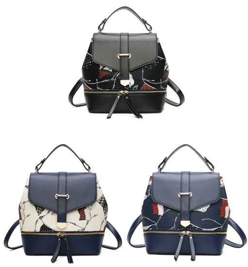 New Arrival Ladies Backpack Girls Daily Pack Women Causal Backpack Schoolbag (WDL0851)