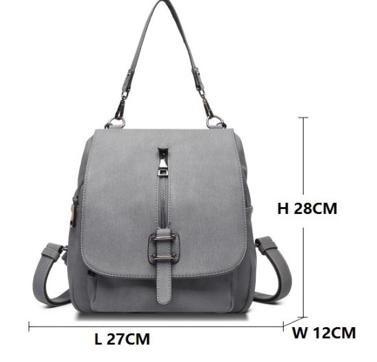 Two Use Bag/Hand Bag and Backpack, PU Handbag and Backpack