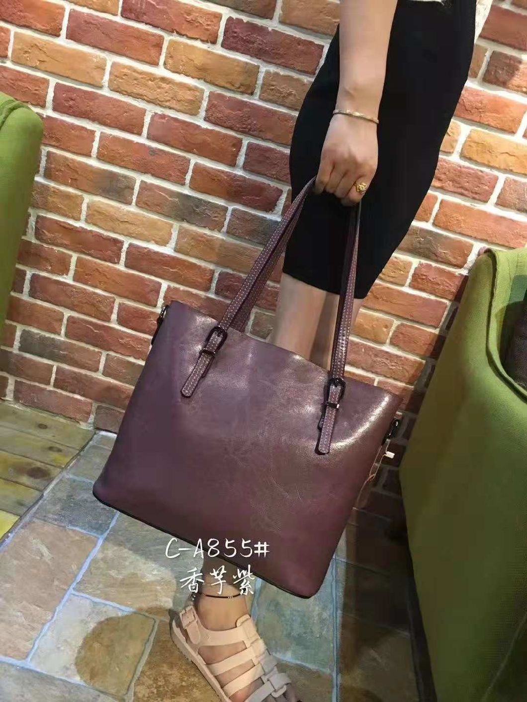 Ladies Handbag Hand Bags High Quality Replica Handbag Black and White Hot Sell Shoulder Lady Bag Simple Women Bag Women Bag Lady Handbag (WDL014563)