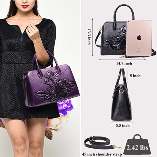 Lady Handbag Women Bag Designer Bags Flower Bag Fashion Handbag Straw Bag (WDL01494)