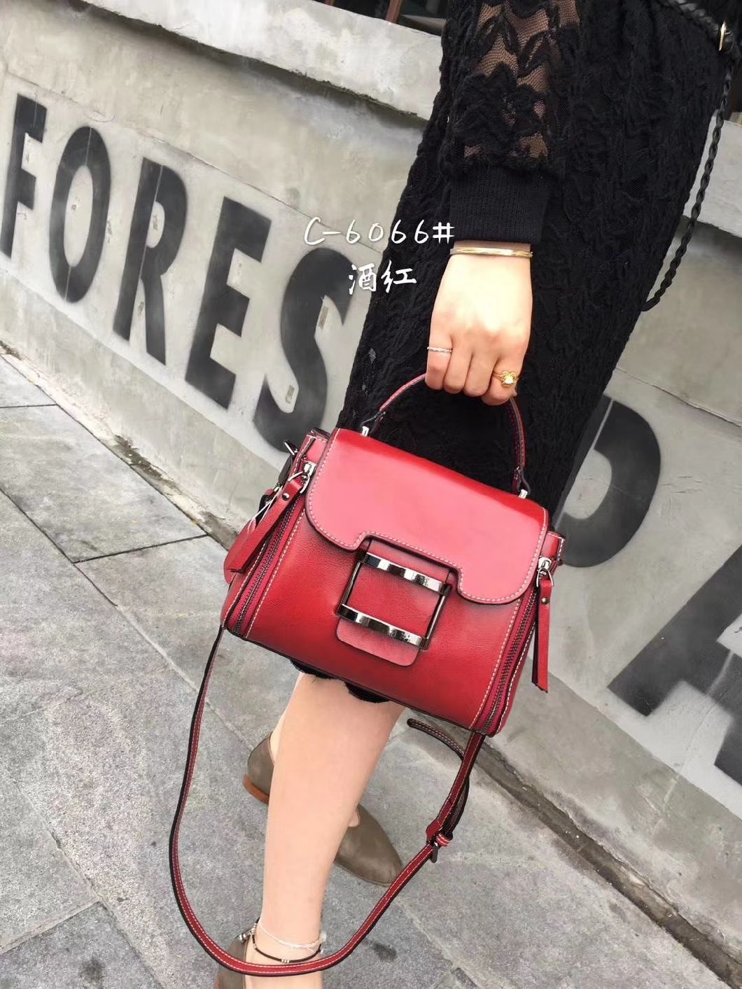 Handbags Popular Lady Handbag Ladies Handbag Fashion Bag PU Leather Bags Women Handbag (WDL01156)