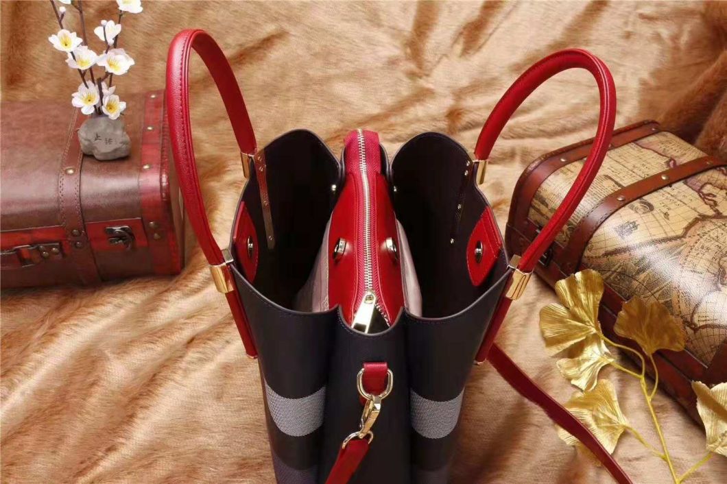 Lady Handbags Wholesale Fashion Handbags Leather Handbags Tote Bag Lady Handbag Woman Handbag (WDL014554)