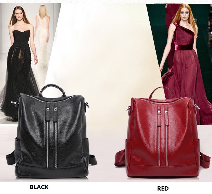 Women Backpack, PU Backpack, Lady Packpack Ladies Bag PU Leather Backpack (WDL0069)