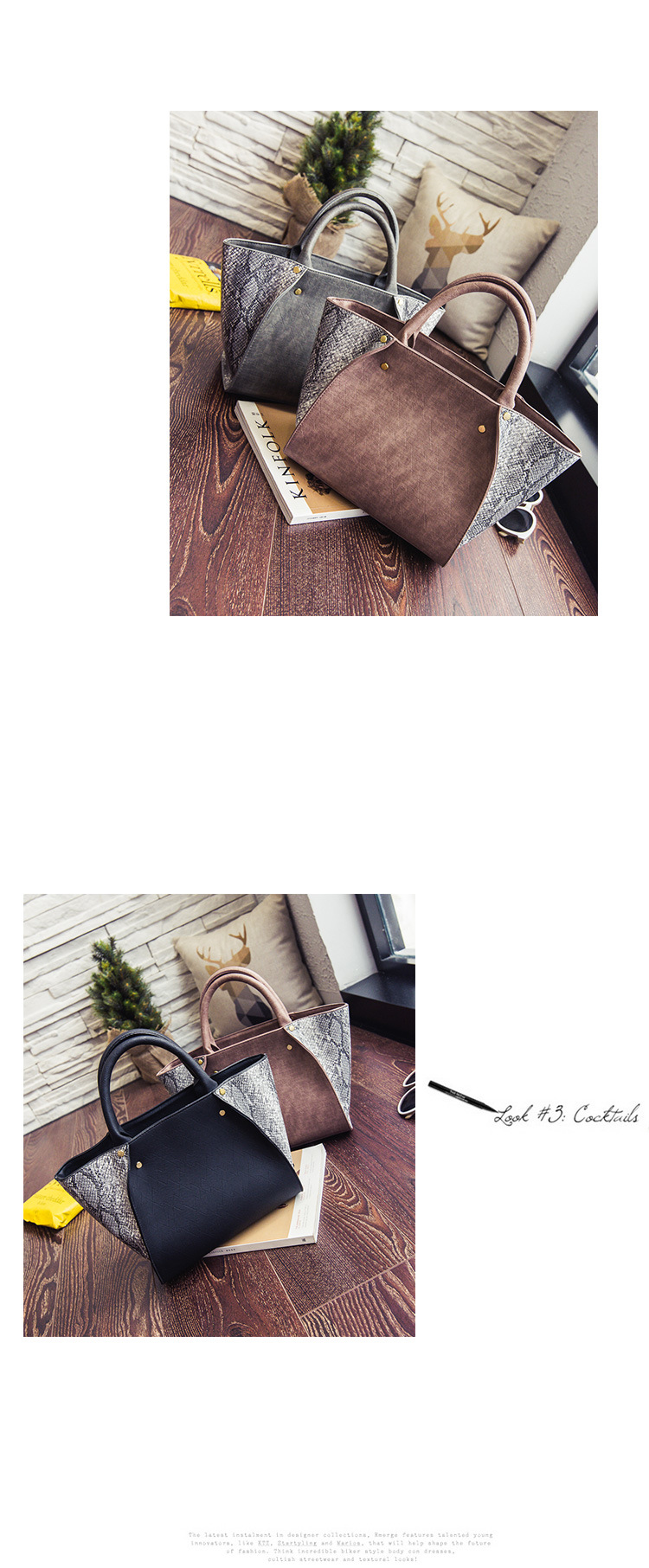 Designer Handbags PU Leather Handbags Shouler Fashion Bags Hand Bag Pormotional Bag Ladies Handbag Women Bag Tote Bag (WDL0353)