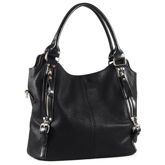 Fashion Zippered PU Hand Made Casual Bag (WDL0308)