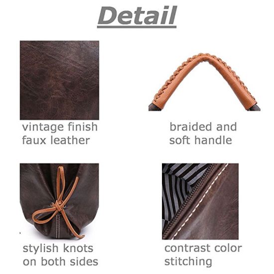 Popular Lady Handbag High Quality Replica Handbag Lady Tote Big Capacity Women Bag Fashion Bag PU Leather Handbags Ladies Hand Bags Ladies Handbag (WDL01135)