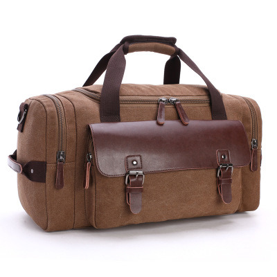 Canvas Travel Bag Big Capacity Durable Waterproof Travel Bag Fashion Canvas Handbag Duffle Bag (WDL01251)