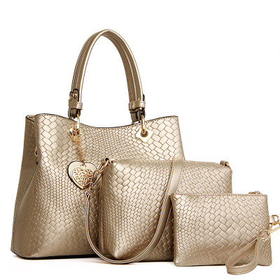 Sets Handbag Ladies Handbag Handbags Clutch Bag Fashion Bag PU Leather Handbags Popular Handbag (WDL01212)