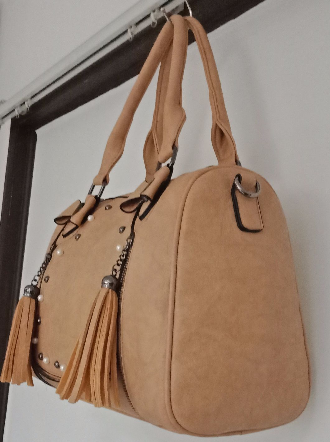 Fashion Handbags Women Handbag PU Leather Handbags Designer Handbag Tassle Bag Popular Handbag (WDL01239)