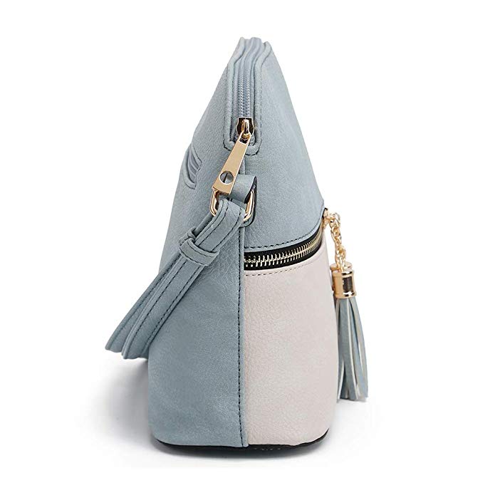 Color contrast styling bag for women