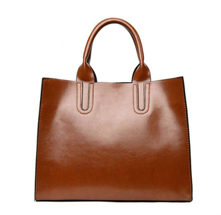 Promotional Ladies Handbags Women Bag Work Tote Chain Store Bag (WDL0704)