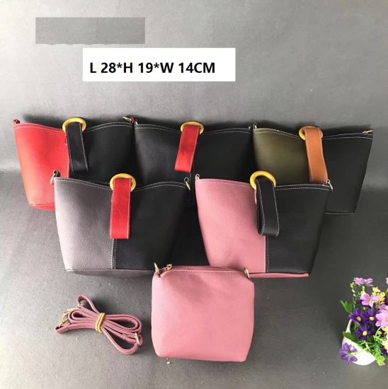 Promotion Fashion Nice Designer Ladies Handbag Women Bag PU Leather Handbags (WDL0091)