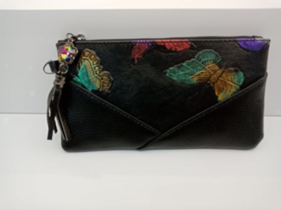 Genuine Leather Women Flower Bag Promotional Bag Lady Bag (WDL0421)
