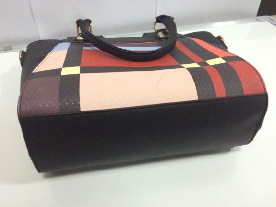 Ladies Handbag PU Leather Handbags Designer Handbags Tote Bag Woman Handbags Hot Sell Printing Handbag OEM/ODM Promotion Tote Bag Lady Handbags (WDL0183)