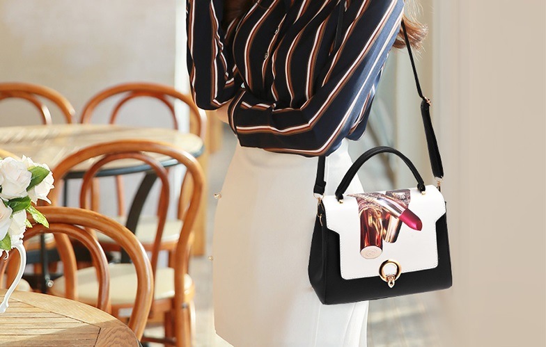 Fashion Lady Handbag Printing Ladies Handbag Women Designer Handbags Lady Hand Bag (WDL0167)