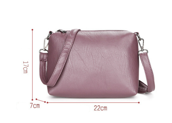 3PCS Set Lady Handbag Large Tote Bag PU Crossbody Bag Purse (WDL0831)