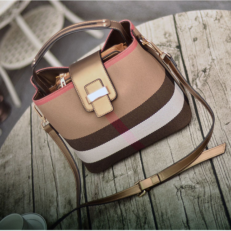 Canvas and PU Leahter Handbags Women Bag Ladies Handbag Lady Handbag Fashion Bags Designer Handbags Hand Bag (WDL0354)