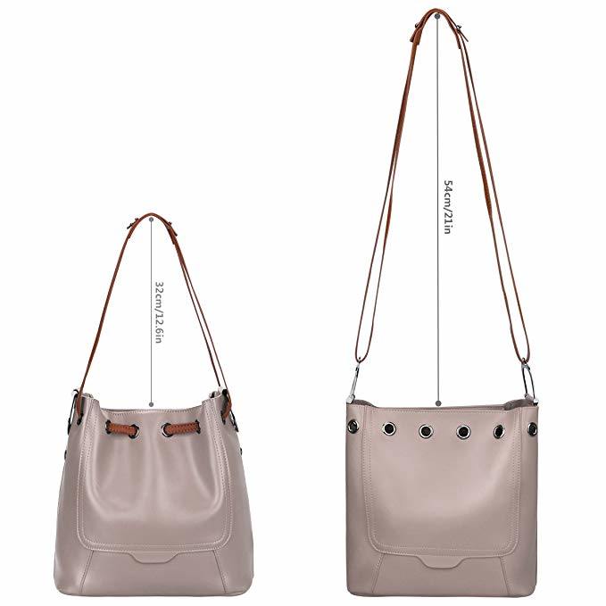 Bucket Bag Fashion Lady Handbag Designer Bag PU Leather Bags Ladies Handbag (WDL01470)