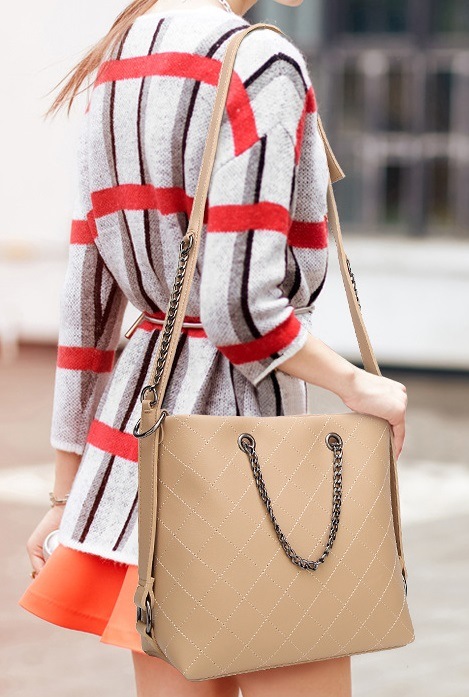 Fashion Lady Handbag Women Tote Bag Designer Handbag Leather Handbag Shopping Tote Bag (WDL01407)