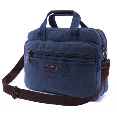 Business Briefcase Laptop Bag for Men Casual Canvas Laptop Bags Classical High Quality Replica Handbag (WDL01248)